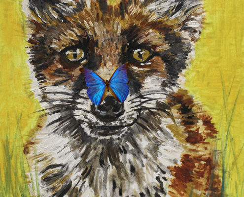 Foxy Fox by Sam James Art