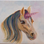 Unicorn. Unicorn Commissions and Pet Portraits. Gloucestershire. Sam James Artist.