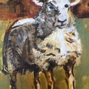 Jenny Sheep - Private Commission 25x30cm. Sam James Fine Art