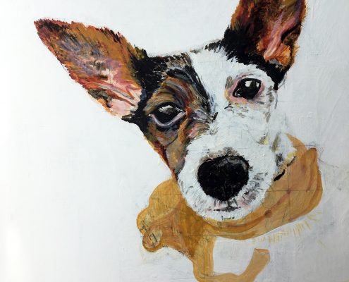 Betty Bo 25x30 – TO BE FINISHED - Sam James Fine Art